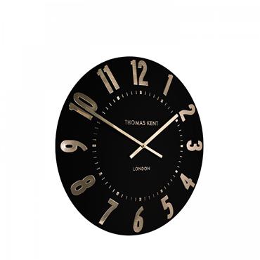 12'' Mulberry Wall Clock Noir
