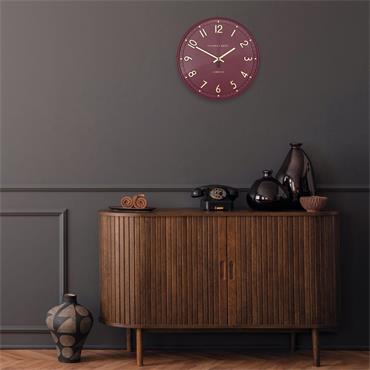 14'' Tresco Wall Clock Berry