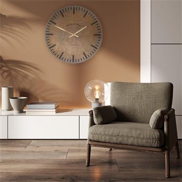 20" Limehouse Wall Clock Brick