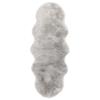 Auckland Faux Sheepskin Silver 140x200cm