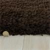 Plush Dark Chocolate 120x170cm