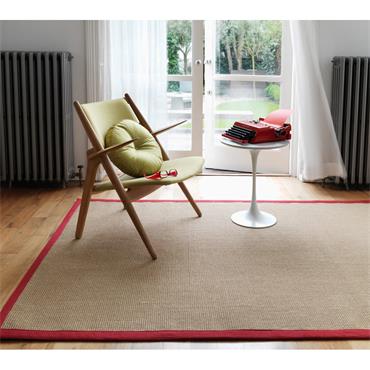 Sisal Red Linen 120x180cm