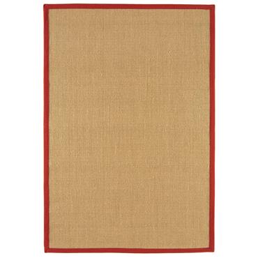 Sisal Red Linen 120x180cm