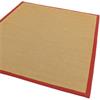 Sisal Red Linen 160x230cm