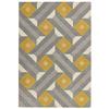 Reef 120x170cm RF01 Motif Ochre Grey