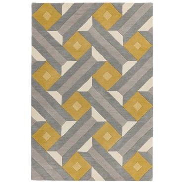 Reef 120x170cm RF01 Motif Ochre Grey
