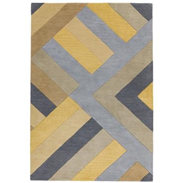 Reef 160x230cm RF02 Big Zig Ochre Grey