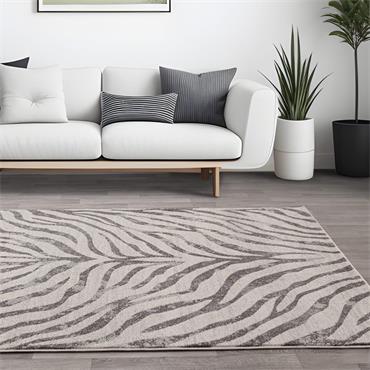 Nova 120x170cm Zebra Grey NV27