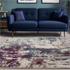 Nova 200x290cm Abstract Navy/Fuchsia NV23
