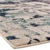 Nova 200x290cm Abstract Navy/Fuchsia NV23