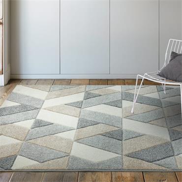 Sketch 160x230cm SK01 Rhombus Grey