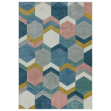 Sketch 160x230cm SK10 Hexagon Multi