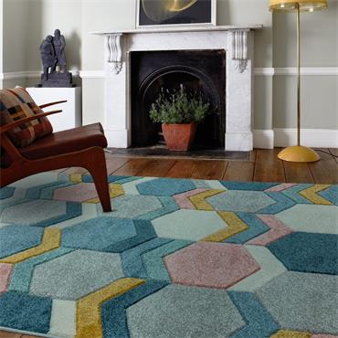 Sketch 200x290cm SK10 Hexagon Multi