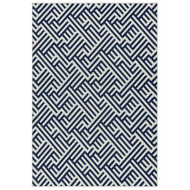 Antibes 120x170cm AN04 Blue/White Linear