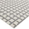 Antibes 200x290cm AN03 White/Grey Grid