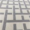 Antibes 200x290cm AN03 White/Grey Grid
