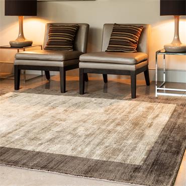 Blade Border 120x170cm Choco Mocha 02