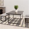 Monty 080x150cm MN03 Black/Cream Stripe