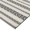 Monty 080x150cm MN03 Black/Cream Stripe