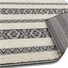 Monty 080x150cm MN03 Black/Cream Stripe