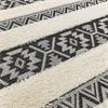 Monty 080x150cm MN03 Black/Cream Stripe