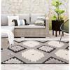 Monty 200x290cm MN01 Black/Cream Tribal