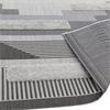 Monty 200x290cm MN05 Black/Grey Geometric