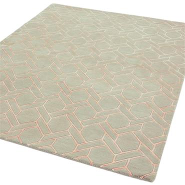 Nexus 120x170cm Fine Lines Silver/Pink