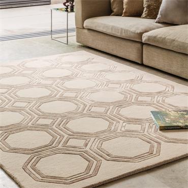 Nexus 120x170cm Octagon Beige