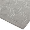 Nexus 160x230cm Octagon Silver
