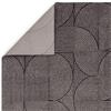 Muse 080x150cm Charcoal Swirl MU01