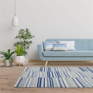 Muse 200x290cm Blue Stripe MU05