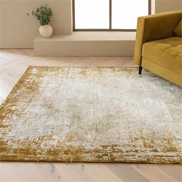 Kuza 120x170cm Border Gold