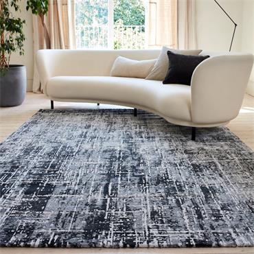 Kuza 120x170cm Abstract Black