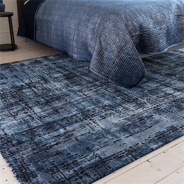 Kuza 160x230cm Abstract Navy