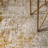 Kuza 200x290cm Border Gold