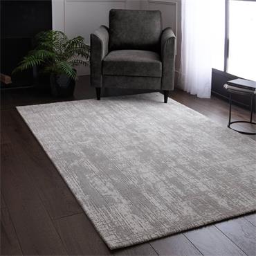 Kuza 200x290cm Abstract Grey