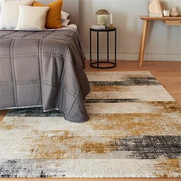 Kuza 200x290cm Lines Gold