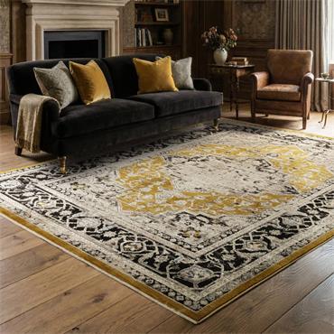 Sovereign 160x240cm Gold Medallion