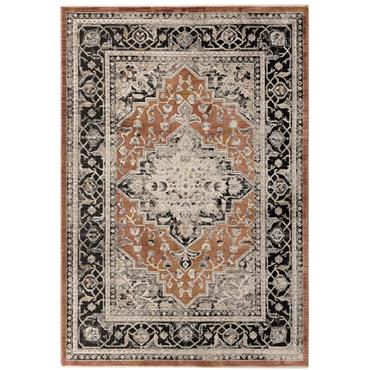Sovereign 160x240cm Terracotta Medallion