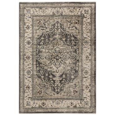 Sovereign 200x290cm Charcoal Medallion