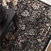 Sovereign 240x330cm Black Vintage Floral