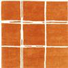Albany 080x150cm Grid Rust