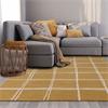 Albany 200x290cm Grid Gold
