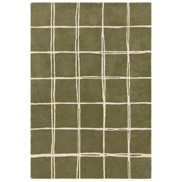 Albany 200x290cm Grid Olive