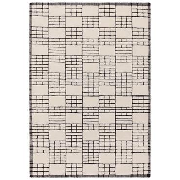 Empire 160x230cm Cream/Black Rug