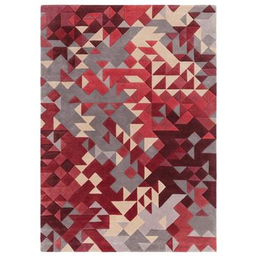 Enigma 200x290cm Red Multi