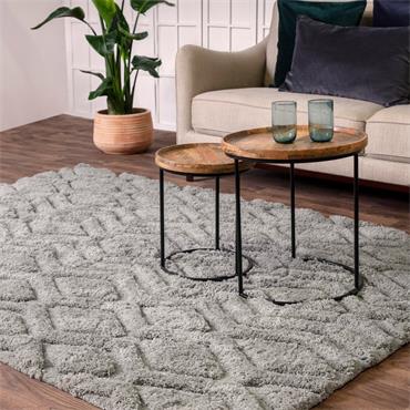 Harrison 200x290cm Silver Rug