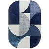 Matrix 200x300cm 74 Oval Indigo