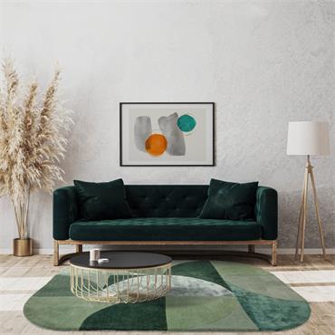 Matrix 200x300cm 75 Oval Forest